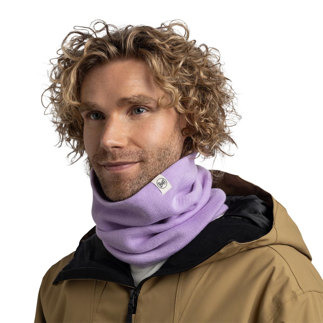 Knitted neckwarmer Lilon Grape Ice-134480.657_11