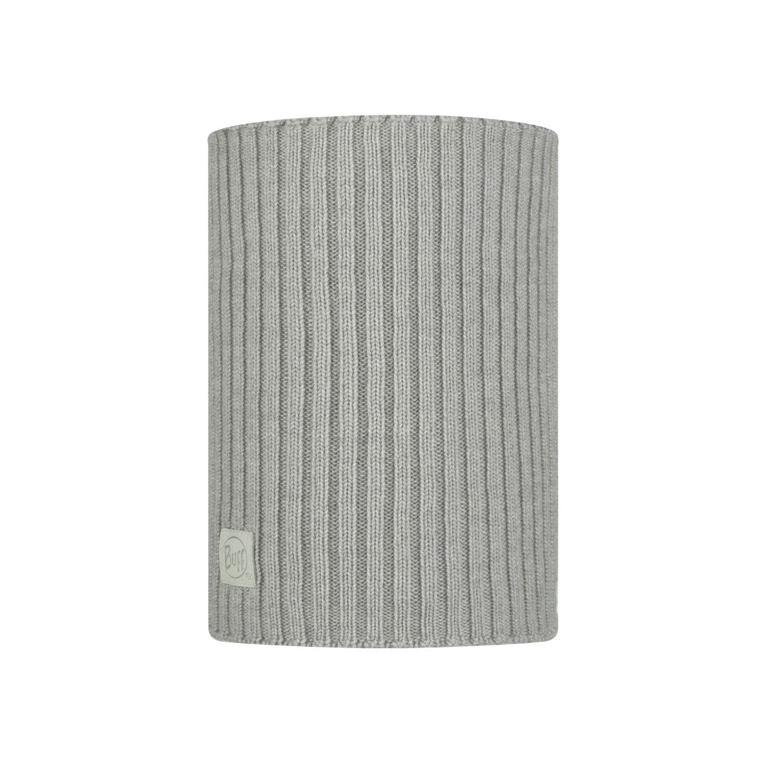 Buff Neckwarmer Knitted Comfort Norval Light Grey