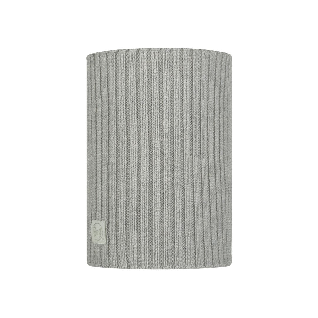 Buff Neckwarmer Knitted Comfort Norval Light Grey