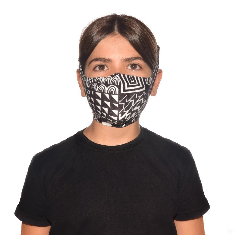 Buff Filter Mask Kids Bawe Black