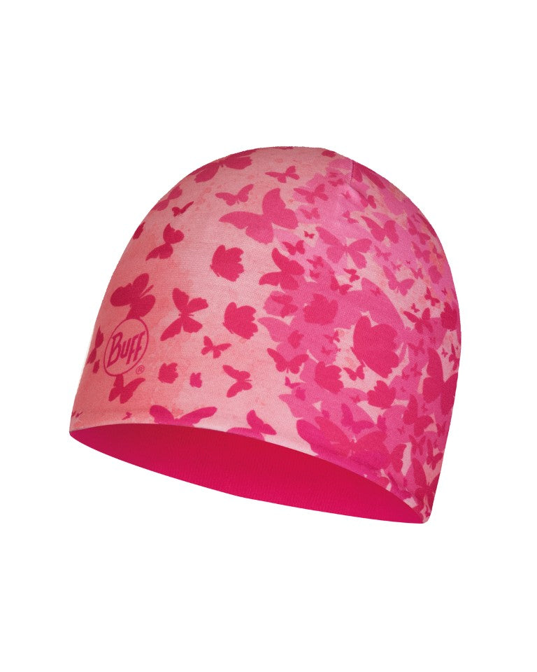 Buff Jr Hat Micro Polar Butterfly Pink