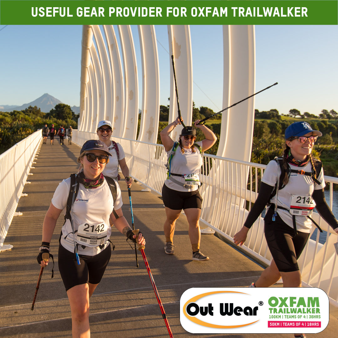 Oxfam Trailwalker Gear-Products to help and support you on your 50-100 km journey.