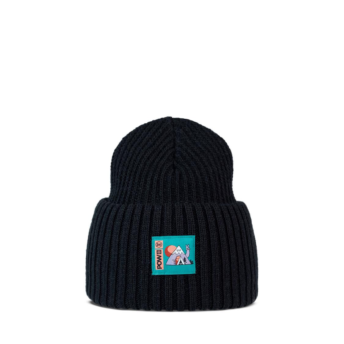 Knitted Beanie Rutger pow Black-136882.999