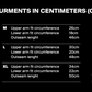 UV Arm Sizes