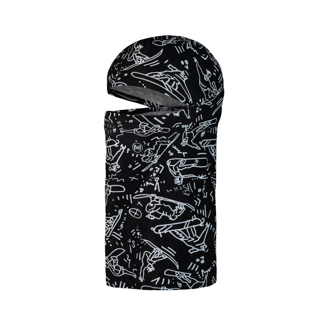 JR Balaclava Hinged Thermonet Tivat Black-132517.9