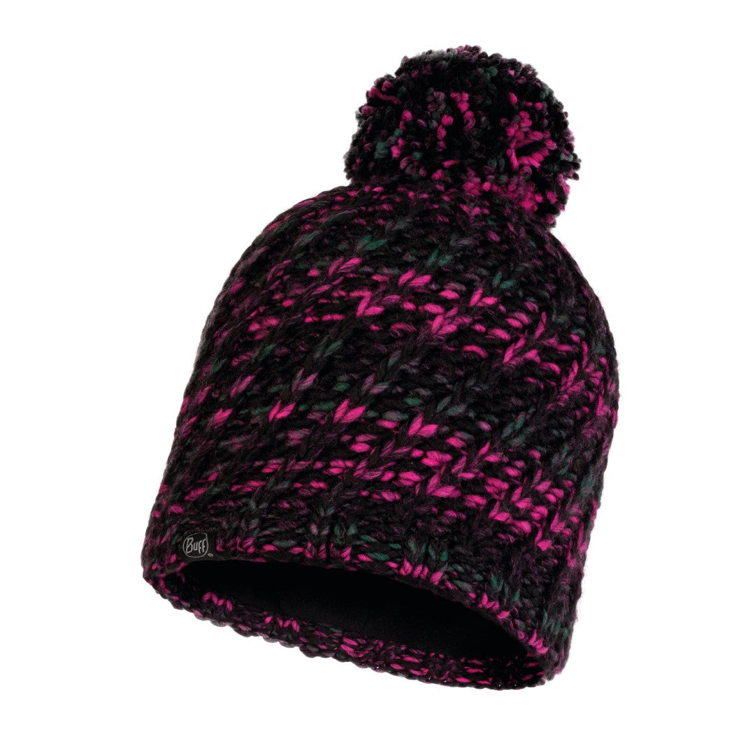 Buff Hat Knitted Valya Black