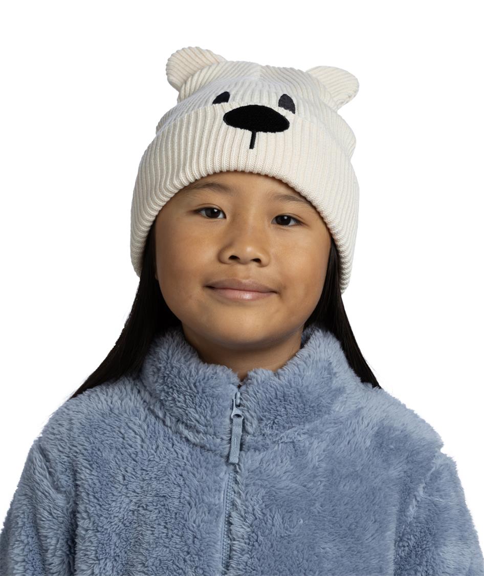 JR Knitted Beanie Fun Polar Bear -B2B_136481_003_A