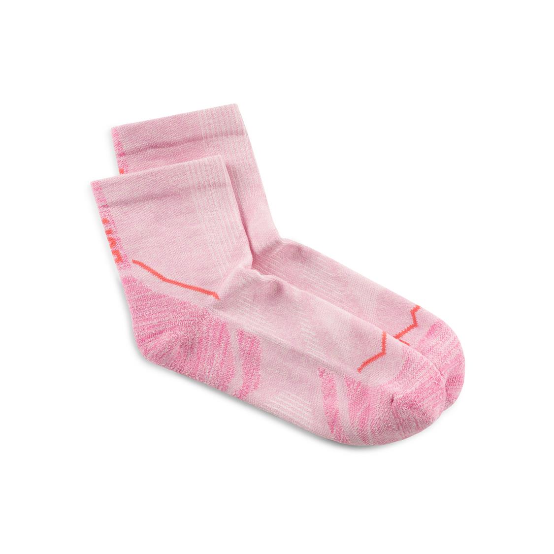 Sock Dry Flx Quarter Camellia -137790.519_2