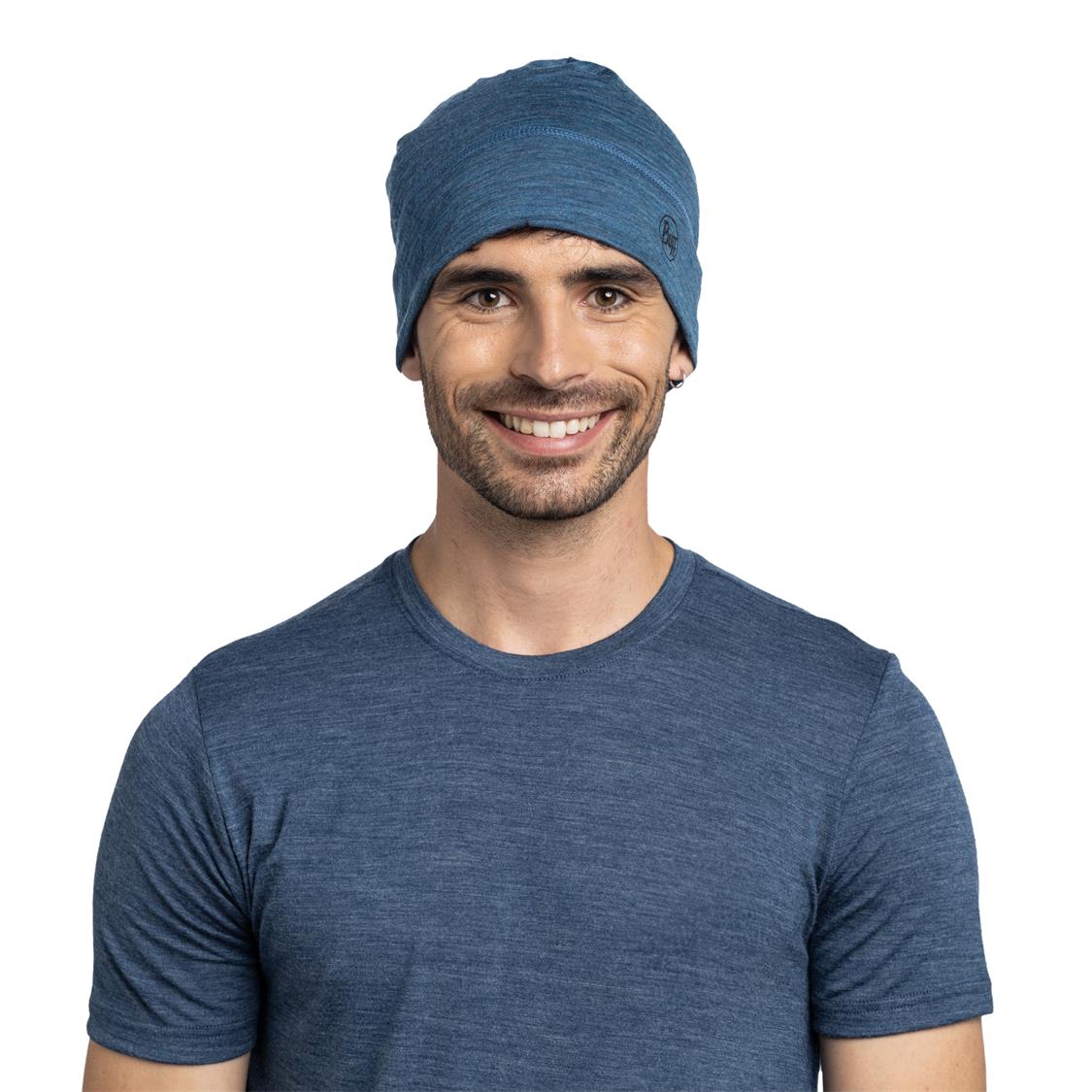 Beanie Wool LW Multi Stripes Tempest-117997.759.10