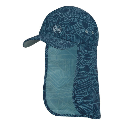 Buff Jr Cap Sahara Kasai Night Blue