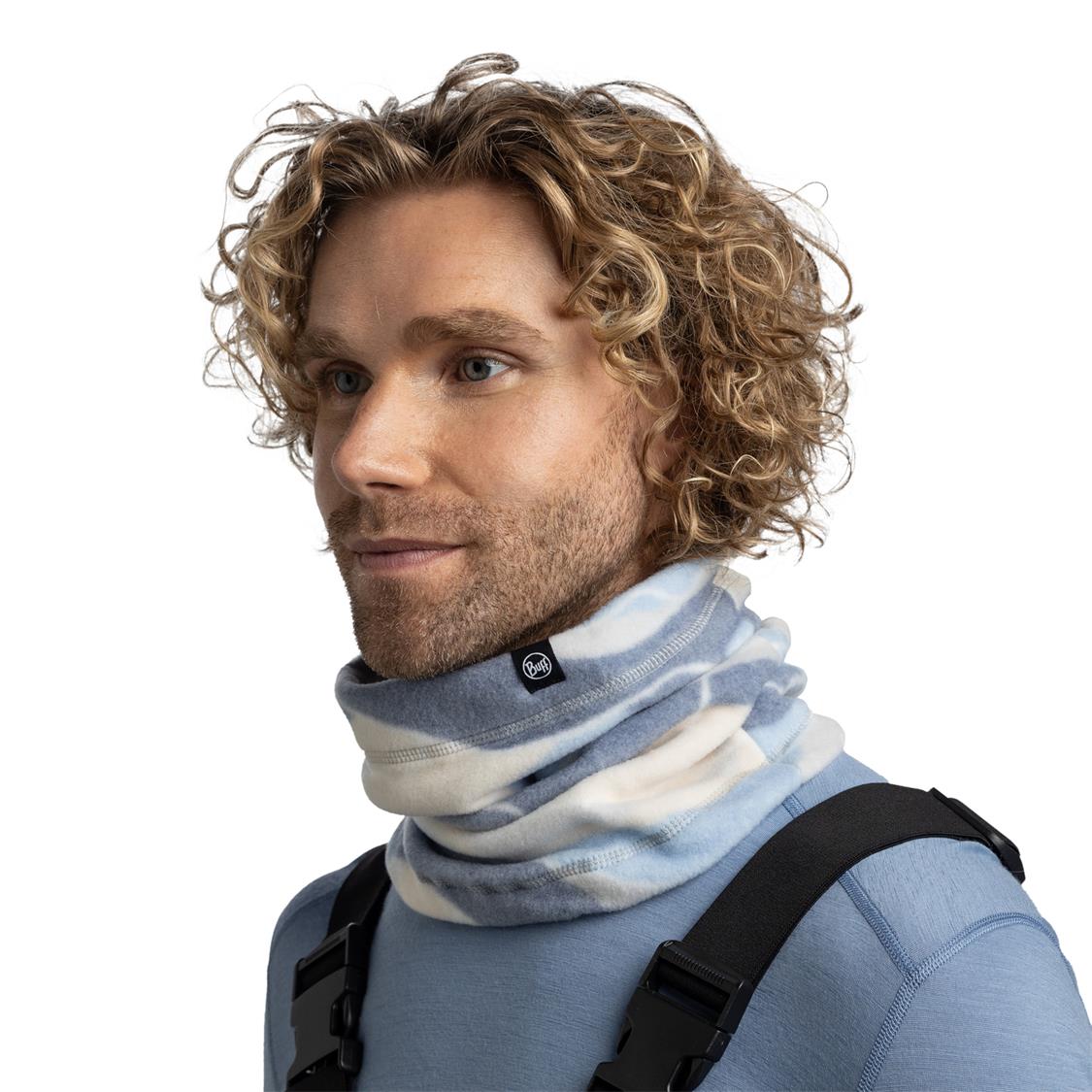 Neckwarmer Polar Print Agaur Blue -136673.707_11