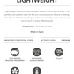 Merino Light Weight Info