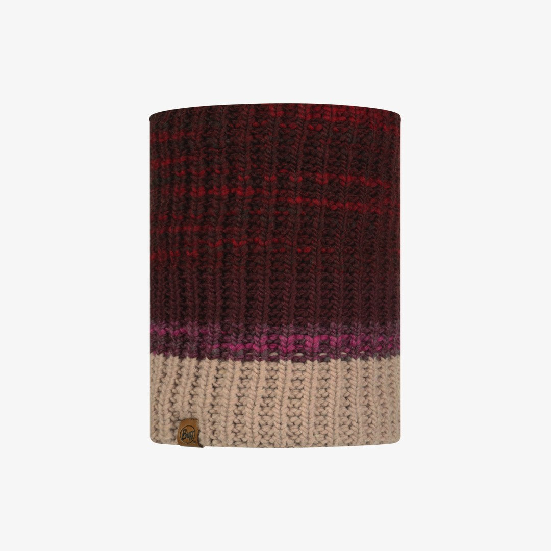 Buff Neckwarmer Knitted Polar Lile Brown
