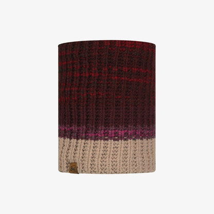 Buff Neckwarmer Knitted Alina Maroon
