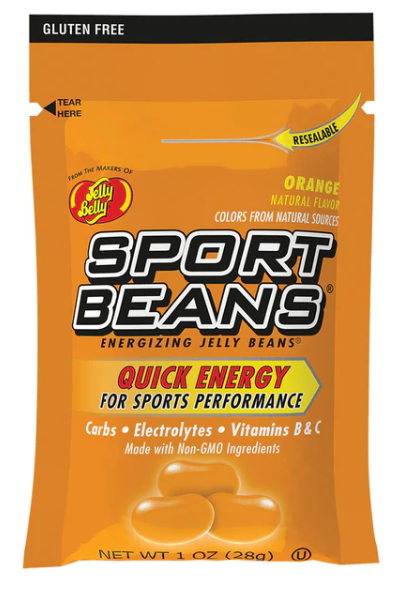 orange sports beans