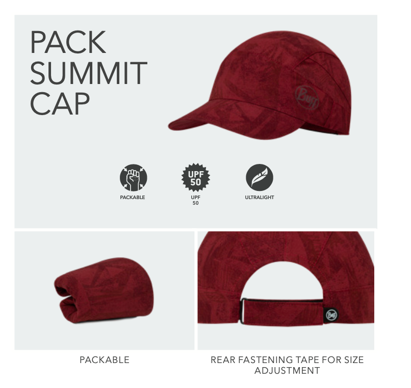Pack Summit Cap info
