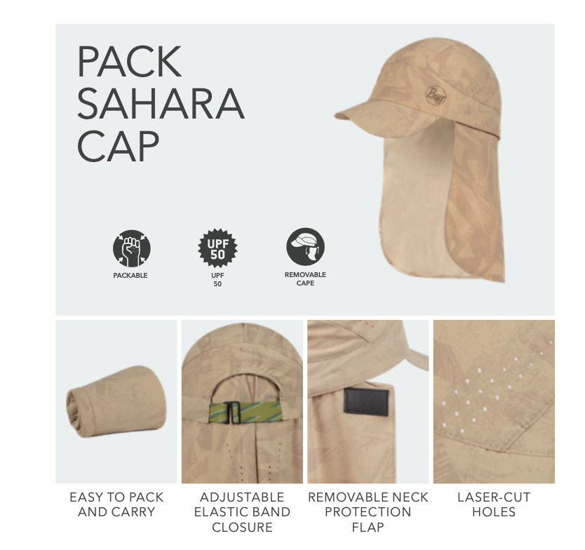 Pack Sahara Cap Info